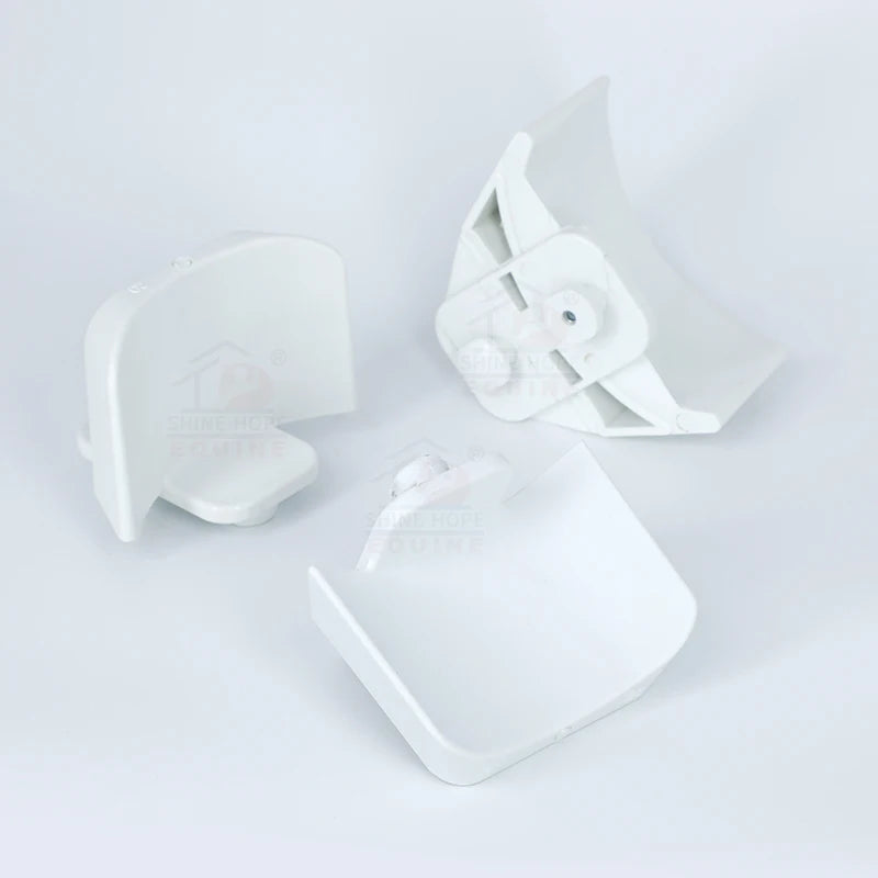 Equine Accessories High Quality 20mm Depth Nylon Jump Cup in White/Black/Red for Show Jumping