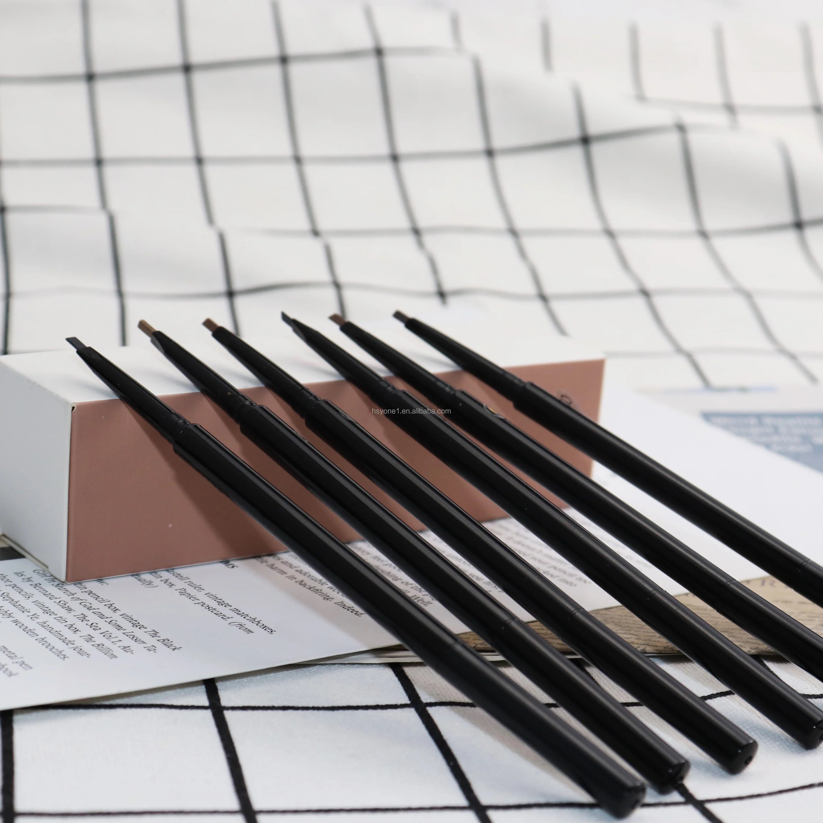 Best Waterproof Black and Brown Eyebrow Pencil for Makeup Black Brown Eye Brow Pencil