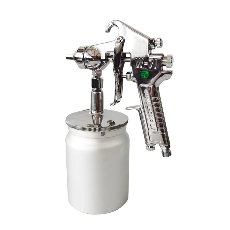 Japan Iwata W-71S Spray Gun Spray Paint Car Furniture Glue Paint Topcoat High Atomization on the Pot Pneumatic