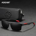 KDEAM New Custom logo Polarized Sunglasses Men Hot Selling Fashion Luxury Sunglasses Brand Wholesale Black Mirror Blu Ray KD101