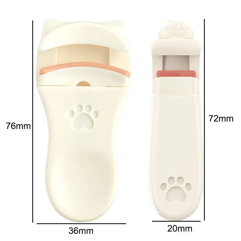 Cat Claw Eyelash Curler Long-Lasting Professional Tool Cute Designs to Fit All Eyelash Shapes Perfect Women'S Makeup
