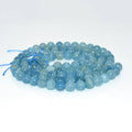 Wholesale 8mm Natural a Grade Blue Calcite Loose Gemstone Beads for DIY Jewelry