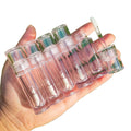 3.5ml Spot Crystal Wave Lip Gloss Tube Package Transparent Pigment Ice Block Lip Glaze Hollow Tube Lipstick Tube