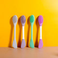 Gracedo Custom Private Label Dual-Purpose Face Brushes Mask Tool Silicone Face Mask Brush