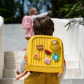 Children's DIY Pattern Soft Backpack with Ridge Protection Cute Fun Candy Design for Kids & Teens Storage