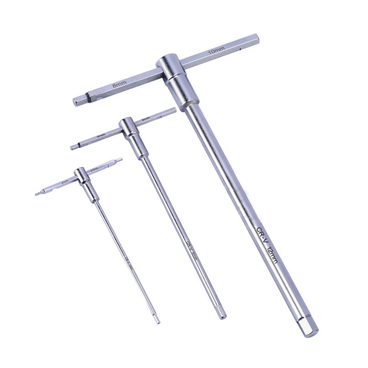 High Quality CRV Steel 3 in 1 Flexible Metric T Handle Hex Key Allen Wrench