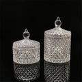 Clear Glass Candle Jar with Lid for Christmas Candle Making Elegant Glass Jars with Christmas Themed Christmas