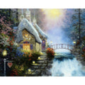 Printed Diamond Painting Diy Handmade Flower Garden 5D Diamond Painting Kits Low Price Good Quality