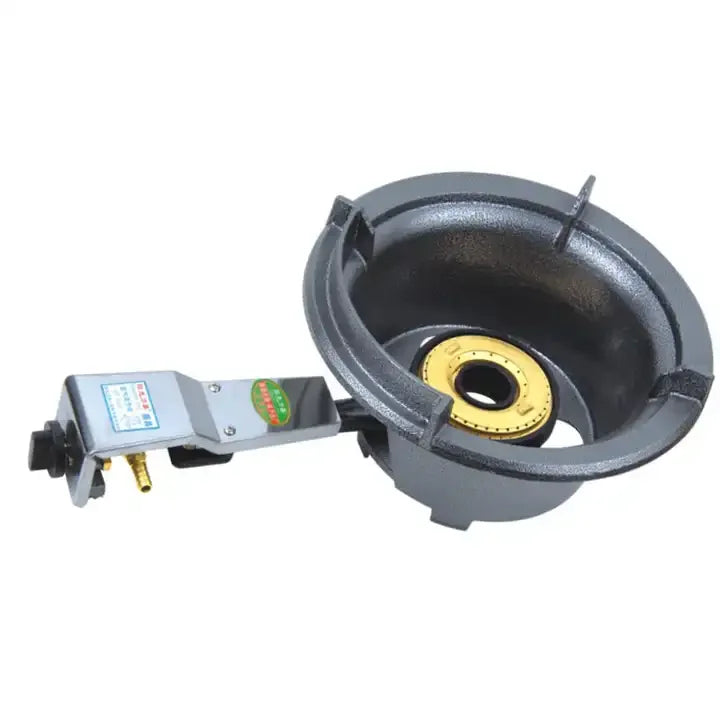 Wholesale China Home Kitchen Appliance Ceramic Igniter Double Pipe Single Burner Cast Iron LPG Cooktops Stove