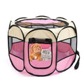 Wholesale Removable and Washable Folding Pet Bed Fence Carrier Oxford Cloth Waterproof Scratch Resistant Dog Cat Tent Cage