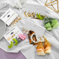 VKME New Trendy Gold Metal Earrings Set Fashion Butterfly Pearl Circle Drop Earrings Set of Earrings Jewelry for Women