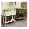 Garden Planter Outdoor Standing Vegetable Planting Box Multifunction Plant Display Raised Bed