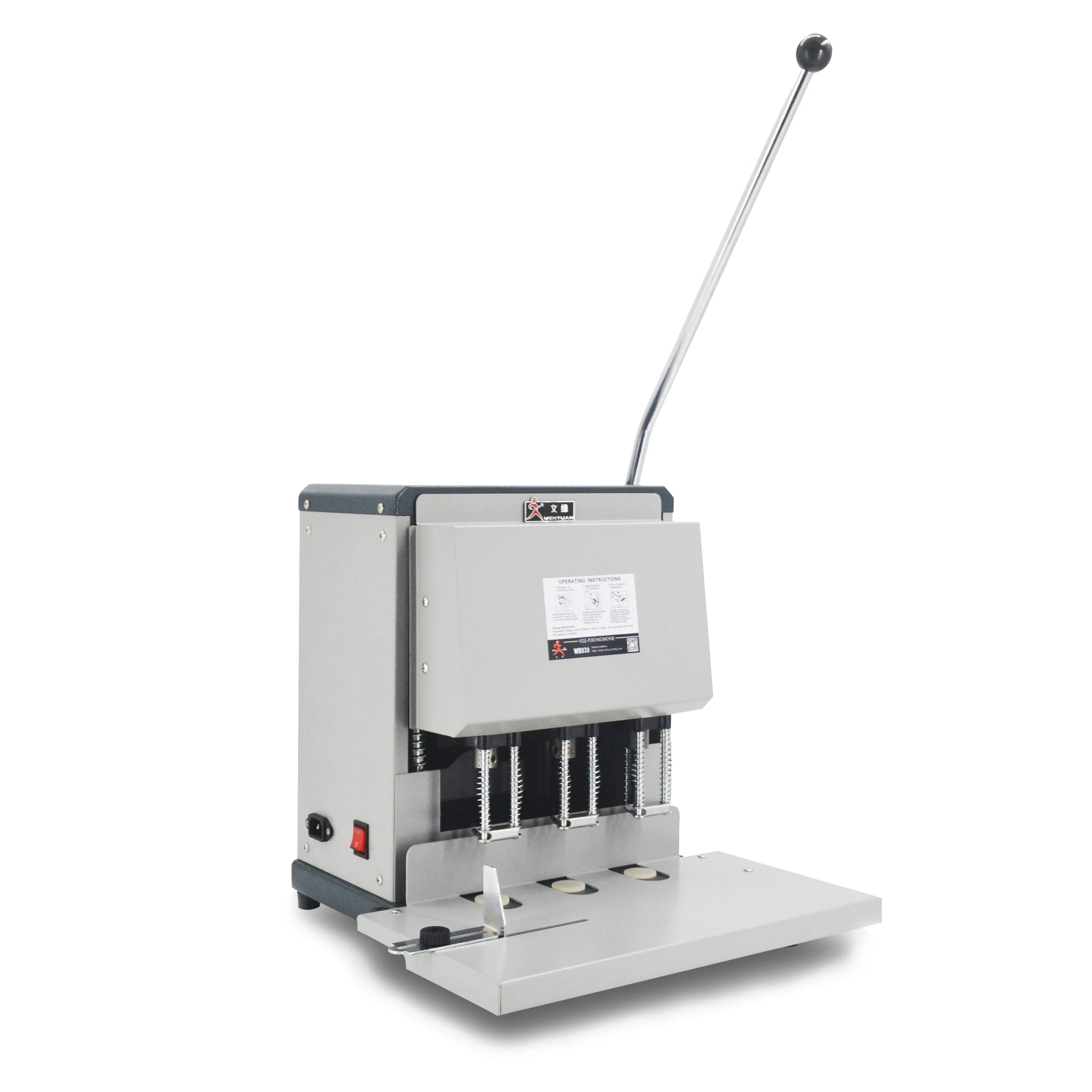 U-WB830 3-Hole Paper Puncher Efficient Paper Drilling Machine