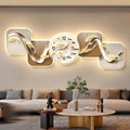 120*40 New Dropshipping Products 2024 Metal Metallic Wall Living Room for Home Decor Luxury Art Item House Decoration Interior