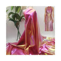 Immediate Delivery Four Way Stretch Shinny Shaded Foil Fabric Metallic Print Foil Holographic Foiled Knitted Fabric for Costume
