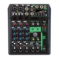 Biner DE8 Professional Connection 6 Channel Mini Audio Mixer for Computer Recording Live