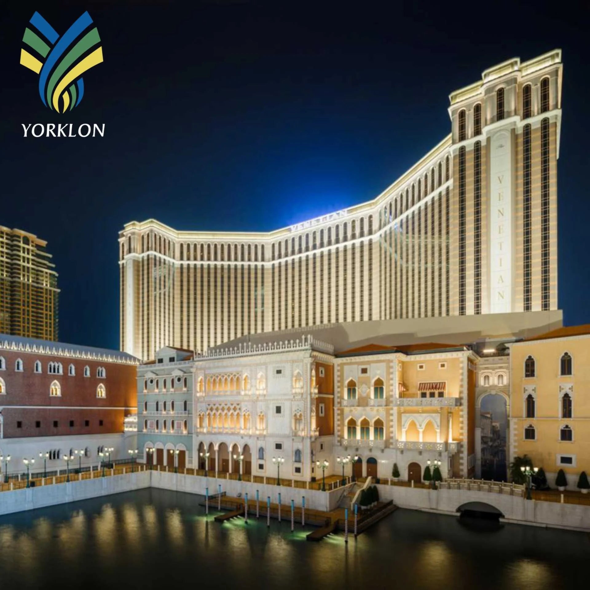 Custom Luxury Hotel Wall Decorative Mural Wallpaper Modern Style Waterproof Renovation Project-the Venetian Macao