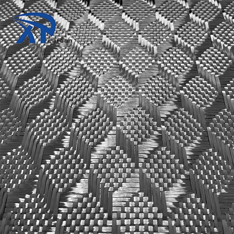 Jacquard Special Effect Three-dimensional High Purity Carbon Fiber Clothing 240g for Composite Reinforcement.