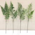 Artificial Soft Plastic Maidenhair Fern Leaf Plant for Vase Greenery Faux Plants for Wedding Garden Office Verandah Home Decor
