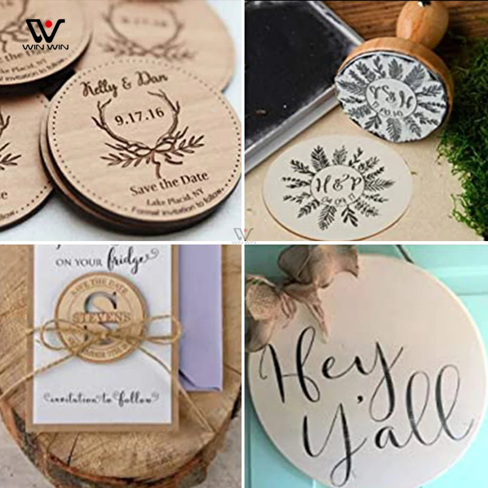 10 Inch 12 Inch Wood Circle Slices Unfinished Blank Wood Wood Burning Pieces for DIY Crafts