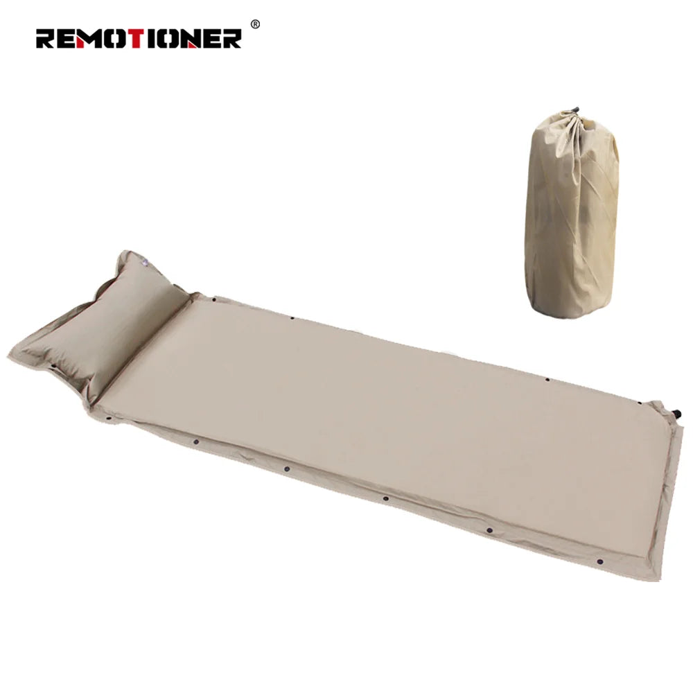 20s Fast Inflating Camping Air Mattress Camping Sleeping Pad Self Inflating Sleeping Mat with Pillow