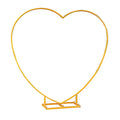 Dropship Metal Round/Square Tube Heart Shape 6.7Ft Wedding Balloon Arch Frame Stand Base for Wedding Ceremony