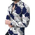 Top Fashion Men's Lien Shirt Summer Wedding Shirt High Quality Men's Luxury Button Down Shirt for Men