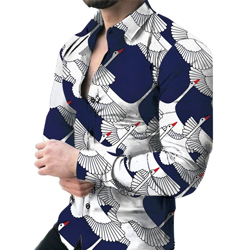 Top Fashion Men's Lien Shirt Summer Wedding Shirt High Quality Men's Luxury Button Down Shirt for Men