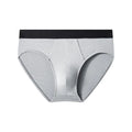 Wholesale Men's Classic Solid Color Customization Cheap Price Briefs Polyester Soft Breathable Underwear for Boys