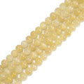 Wholesale Polished Round Natural Labradorite Yellow Selenite Dendritic Jade Silver Pyrite Beads for Jewelry Making 4 6 8 10 mm