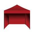 Tuoye 3x3 Large PVC Coated Iron Frame 300D Oxford Heavy Duty Folding Awning Trade Fair Tents Pop Gazebos Sides Screen Outdoor