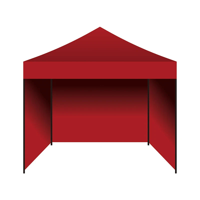 Tuoye 3x3 Large PVC Coated Iron Frame 300D Oxford Heavy Duty Folding Awning Trade Fair Tents Pop Gazebos Sides Screen Outdoor