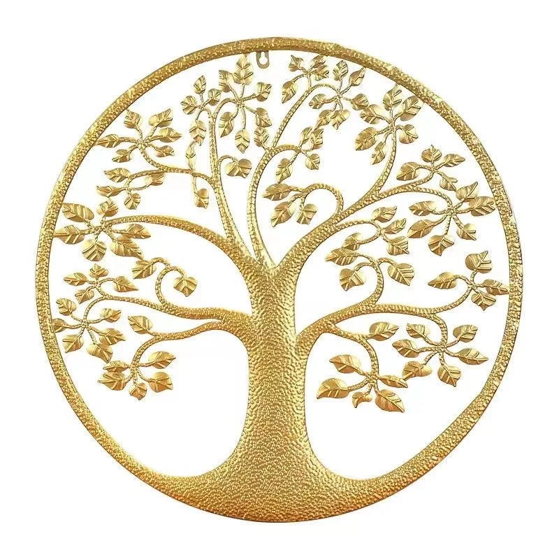 60 Modern Simple Wealth Tree Wall Decoration Living Room Bedroom Porch Background Iron Wall Decoration Pendant