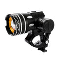 5000mAh Bicycle Led Light Front Zoom 800 Lumen T6 LED Bike Headlight USB Charge Flashlight Waterproof Lights for Bicycle