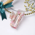 Wholesale Korean Fashion Women Acrylic Hair Clips Elegant Hair Accessories Multicolor Acetic Acid Hair Claw for Girls