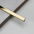 Modern Design Living Room Wall Tile Trim Decoration Stainless Steel t Shape Tile Trim Profile Mirror Gold Ss t Profile 316