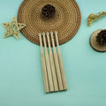 Eco Friendly Biodegradable Single Tuft Brush Organic Moso Bamboo Orthodontic Toothbrush