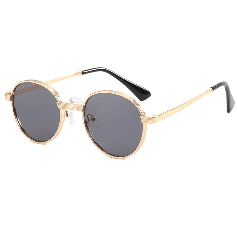 Superhot Eyewear 16661 Fashion 2021 Brand Designer Metal Frame Round Shades Sunglasses