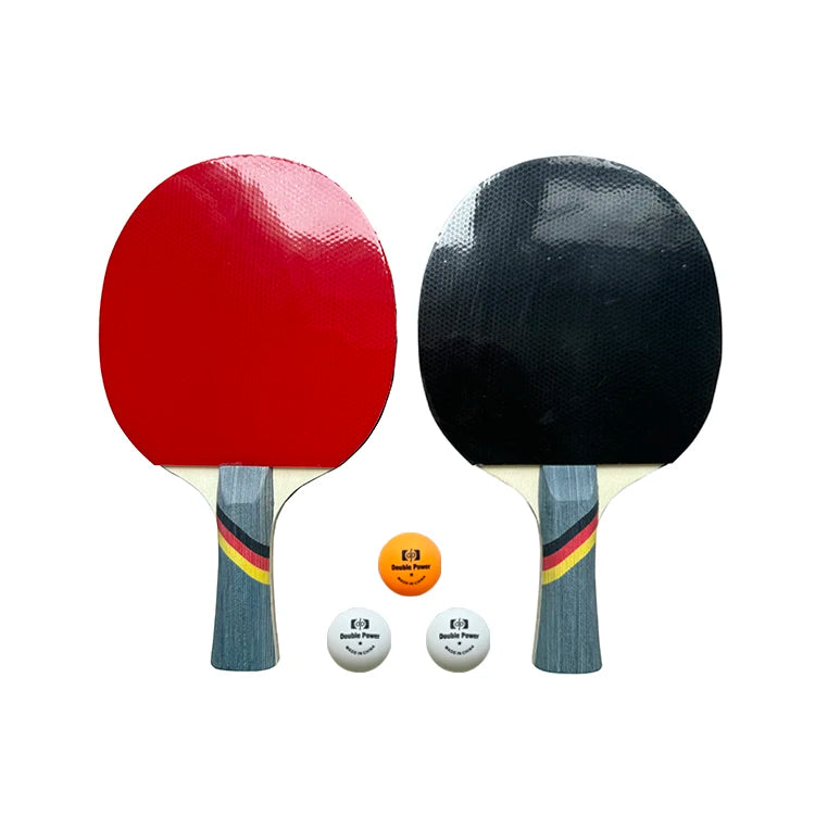 Professional ITTF Approved Table Tennis Racket Ping Pong Paddle with Carrying Case Tournament Play Rubber