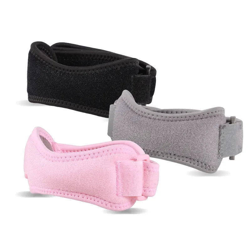Adjustable Neoprene Knee Brace with Thick Silicone Gel Customized Patellar Tendon Support Strap Breathable Function