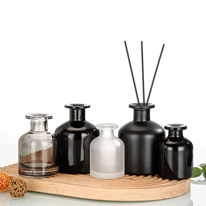 Aromatherapy Bottle Aromatherapy Empty Bottle Big Belly Fire Free Vine Aromatherapy Bottle Black Matte Light Avoiding