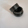 Wholesale Wax Container 5ml UV Resistant Round CR Black Glass Concentrate Jar with Plastic Childproof Locking Lids