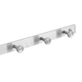 Everstrong Wall Mount Hook V343 Stainless Steel 304 Clothes Hanger with 3 Robe Hooks 40kg Capacity Satin/Polished Finish