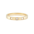 Gemnel Latest Design 925 Silver 0.5 Micron 18 Carat Moissanite Band Rings for Women