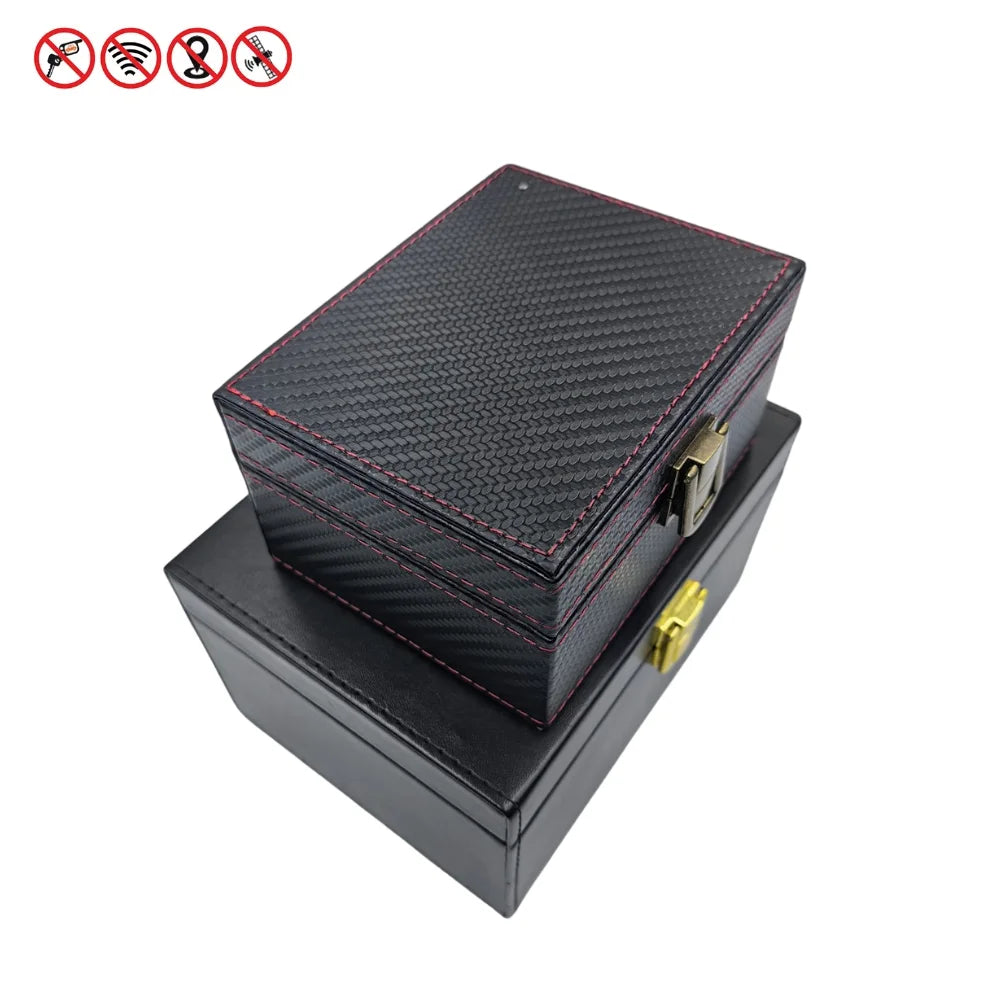 Customizable Faraday Box for Car Keys Phone Cards Fashionable Accessories