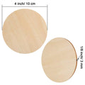 Wood Circle Blanks Wooden Rounnd Circles Wood Cut Shape