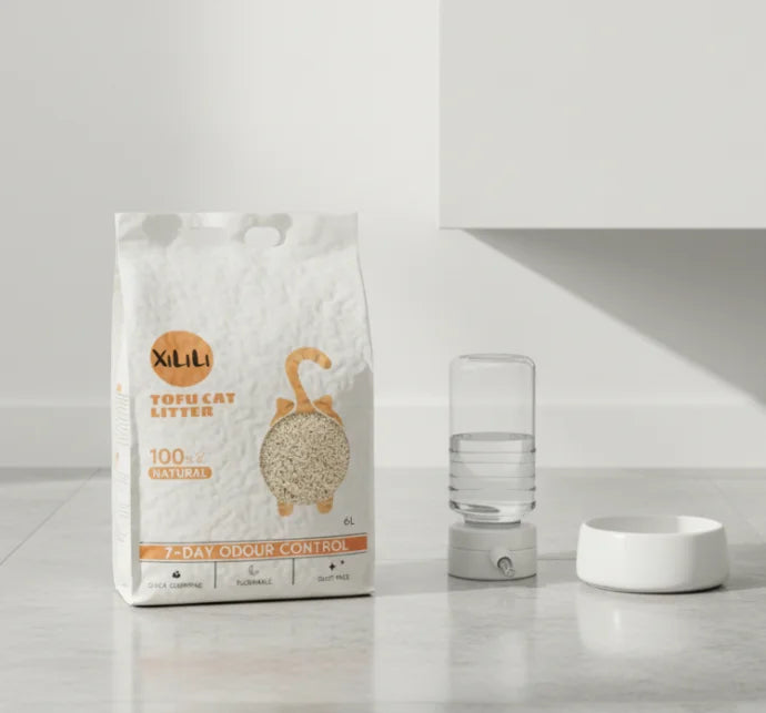 Wholesale Customization Tofu Cat Litter Deodorization Dust-free Caking  Original All  Eco-Friendly Dust Cat Litter