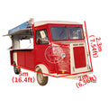 2025 Eu Standard Mobile Buffet Car Lunch Truck Mobile Bar Customised Electric Galvanized Food Truck