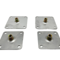 Modern Metal Sofa Connector Table Leg Quality Factory Product for Bedroom Living Room Kitchen Workshop Base Plate Screw Nut