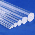 JR Glass Custom clear Borosilicate Glass Rod